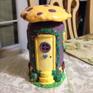 Polymer clay fairy house